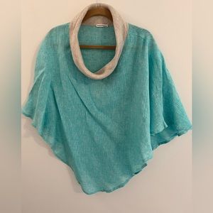 Exquisite linen top from Italy